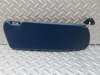 W116 sun visor right side blue used OEM