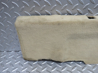 R129 SL rear floor cross member mat carpet beige used OEM