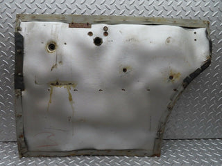 W121 Ponton rear left door card grey used OEM