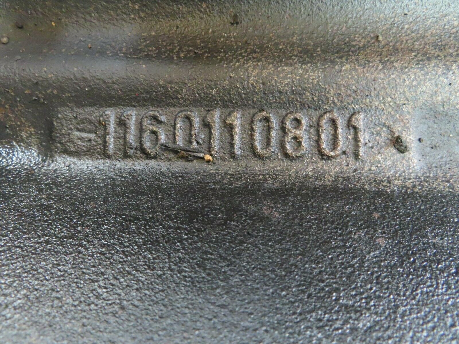 10938 Mercedes-Benz W116 350SE V8 M116.985 Engine 1160110801