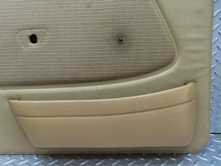 W123 front left door card cream used OEM