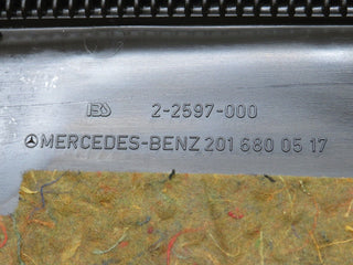 30628 Mercedes-Benz W201 190E 2.0L Under Dash Panel Left Side Brown 2016800517