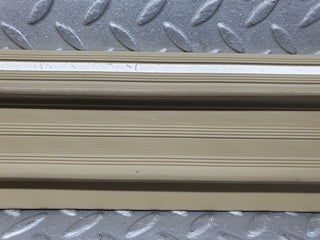 W126 rear left door sill trim beige used OEM
