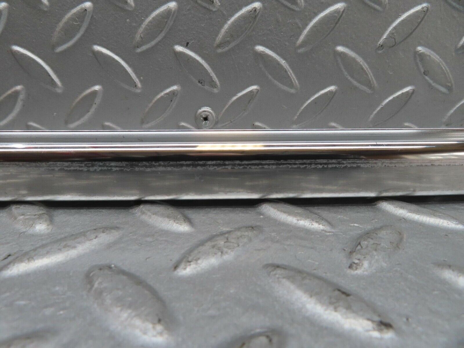 13585 Mercedes-Benz W123 200 Rear Right Chrome Window Channel
