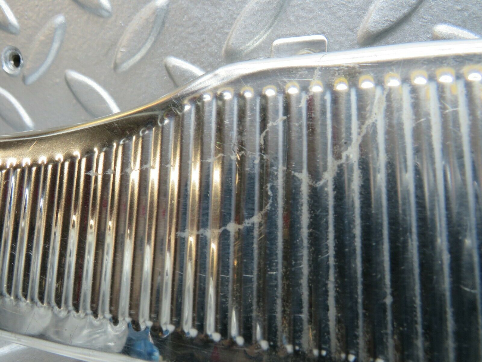 22204 Mercedes-Benz S123 280TE Wagon Trunk Ornamental Chrome Cover 1236681089