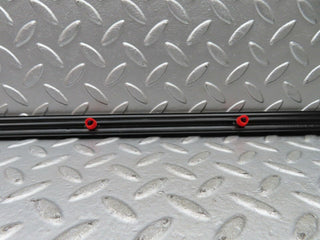 W123 rear right door centre moulding trim used OEM
