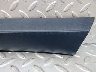 W123 a pillar cover panel left side blue used OEM
