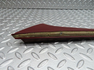 21424 Mercedes-Benz W126 300SE Rear Left Door Interior Trim Burgundy Red
