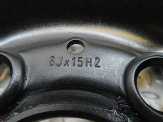 W123 steel wheel 6jx15h2 et49 5x112 used OEM