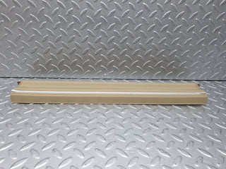 W126 rear left door sill trim beige used OEM