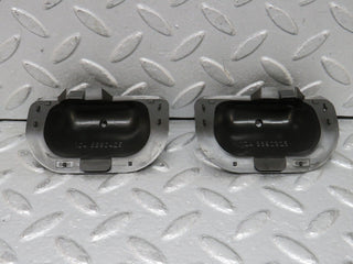 W124 Cabriolet windscreen washer nozzle cover pair used OEM