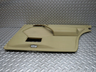 W124 rear right door card beige used OEM
