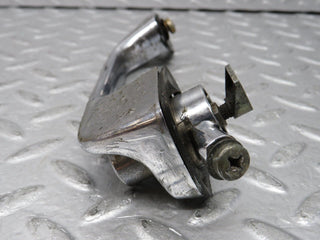 W108 chrome door handle rear left used OEM