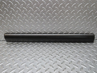 W123 rear left door lower moulding trim used OEM