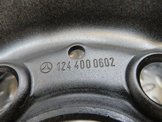 W123 steel wheel 6jx15h2 et49 5x112 used OEM