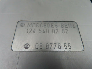 W124 Wagon fuse box lid cover panel used OEM