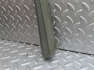 W124 front left door window frame trim cover used OEM