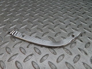 W116 headlight upper chrome trim left used OEM