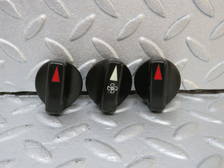 W123 heater control knob set used OEM