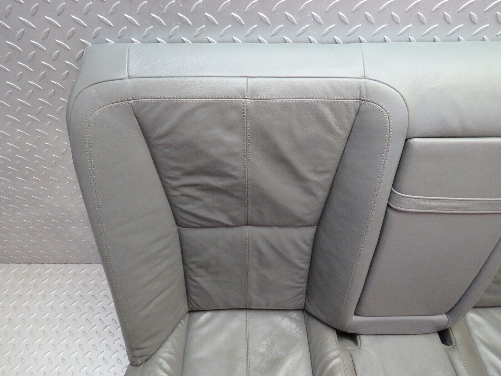 35282 Mercedes-Benz W221 Rear Seat Leather Grey 2219200050 2219200016