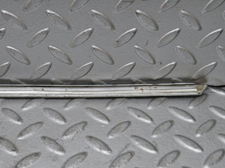 W123 Wagon front right door chrome moulding trim used OEM