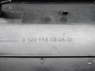 R129 SL kick panel right side grey used OEM