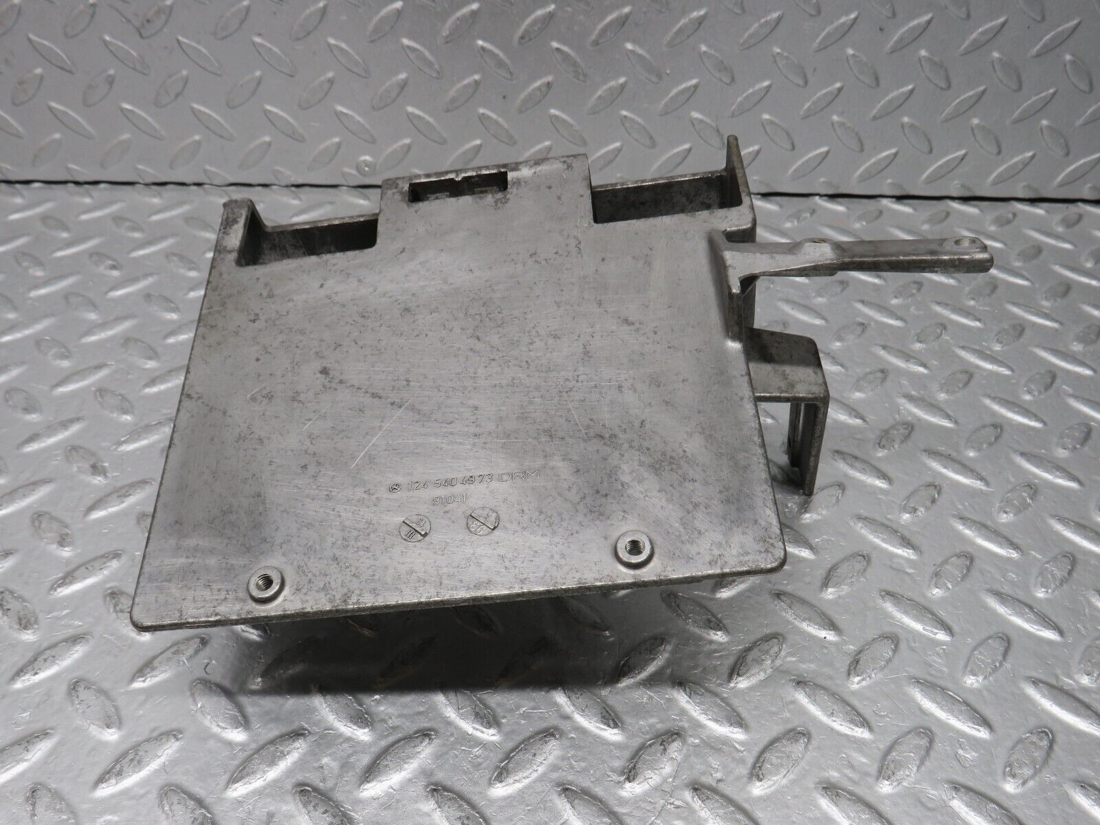 37780 Mercedes-Benz A124 320E Cabriolet Engine Control Unit Tray Bracket 1245404973
