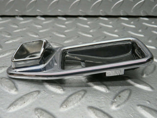 W123 Wagon door opener chrome frame left used OEM