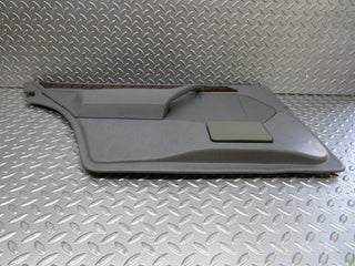 W124 rear left door card grey used OEM