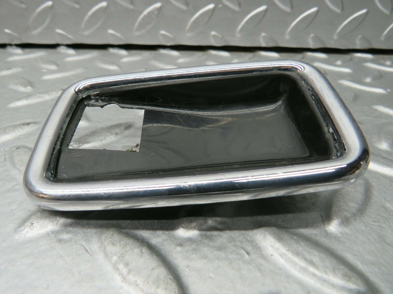 21973 Mercedes-Benz S123 280TE Chrome Frame For Door Opener Right 1087660611