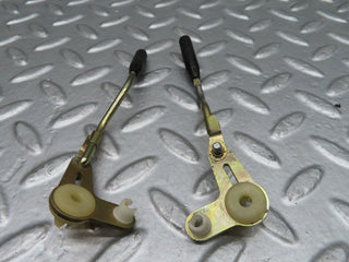 W123 rear door lock knob pair used OEM