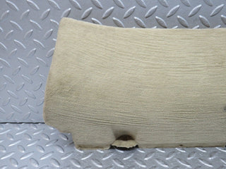 R129 SL under dash panel left side beige used OEM