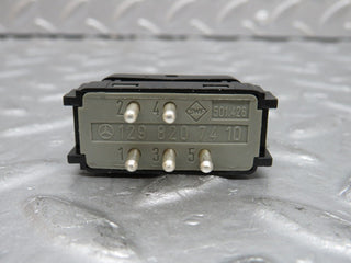 W124 Cabriolet rear windscreen defroster switch used OEM