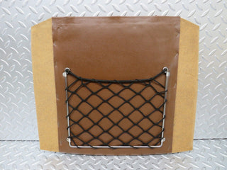 W116 front seat rear cover brown used OEM