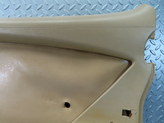 W116 front right door card beige used OEM
