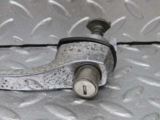 W110 Fintail Heckflosse front left door exterior handle used OEM