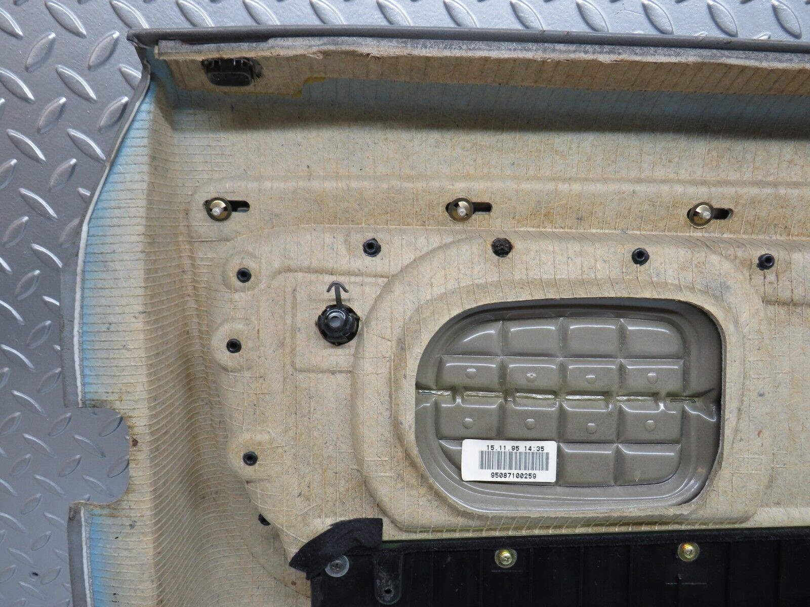 39513 Mercedes-Benz R129 320SL Coupe Door Card Grey Right Side