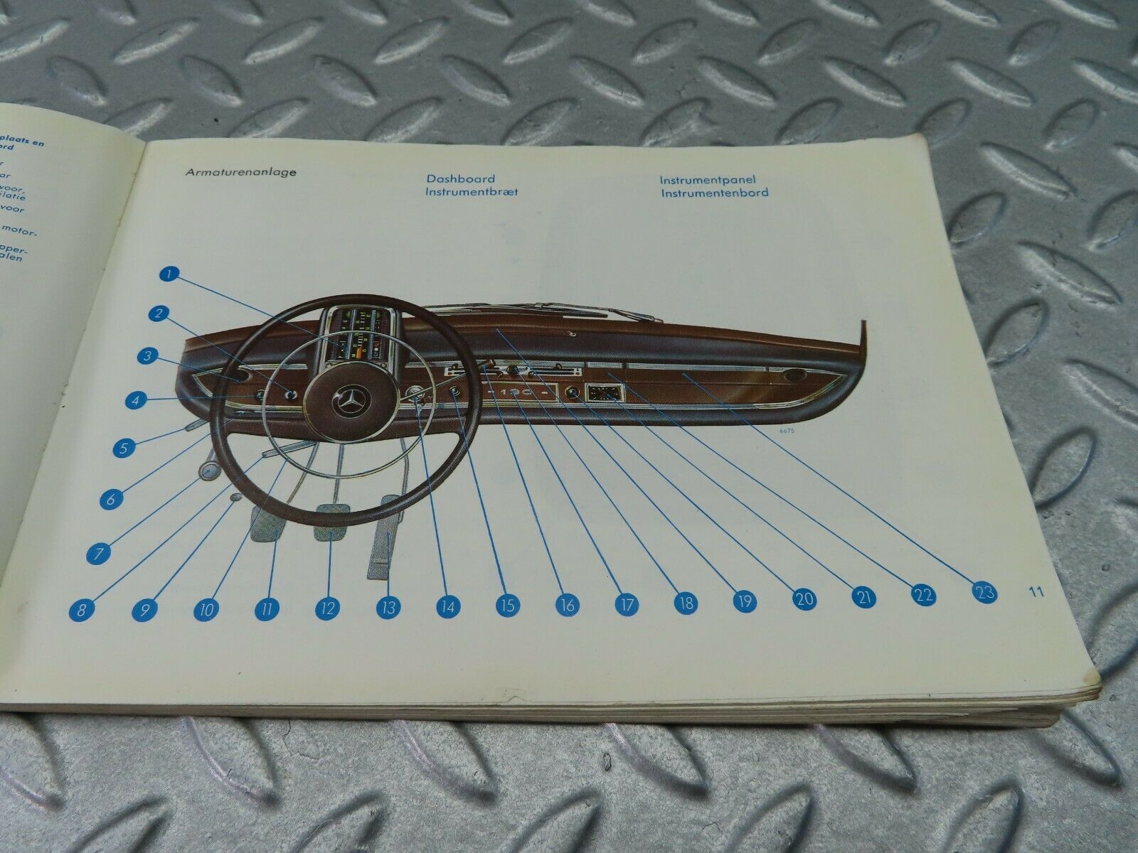 8000 Mercedes-Benz W110 190C Owner's Manual Handbook 1105841696