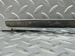 R107 SLC trunk chrome handle moulding right used OEM