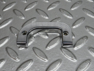 32178 Mercedes-Benz W123 230E Left Interior Chrome Door Latch Trim 1237230124