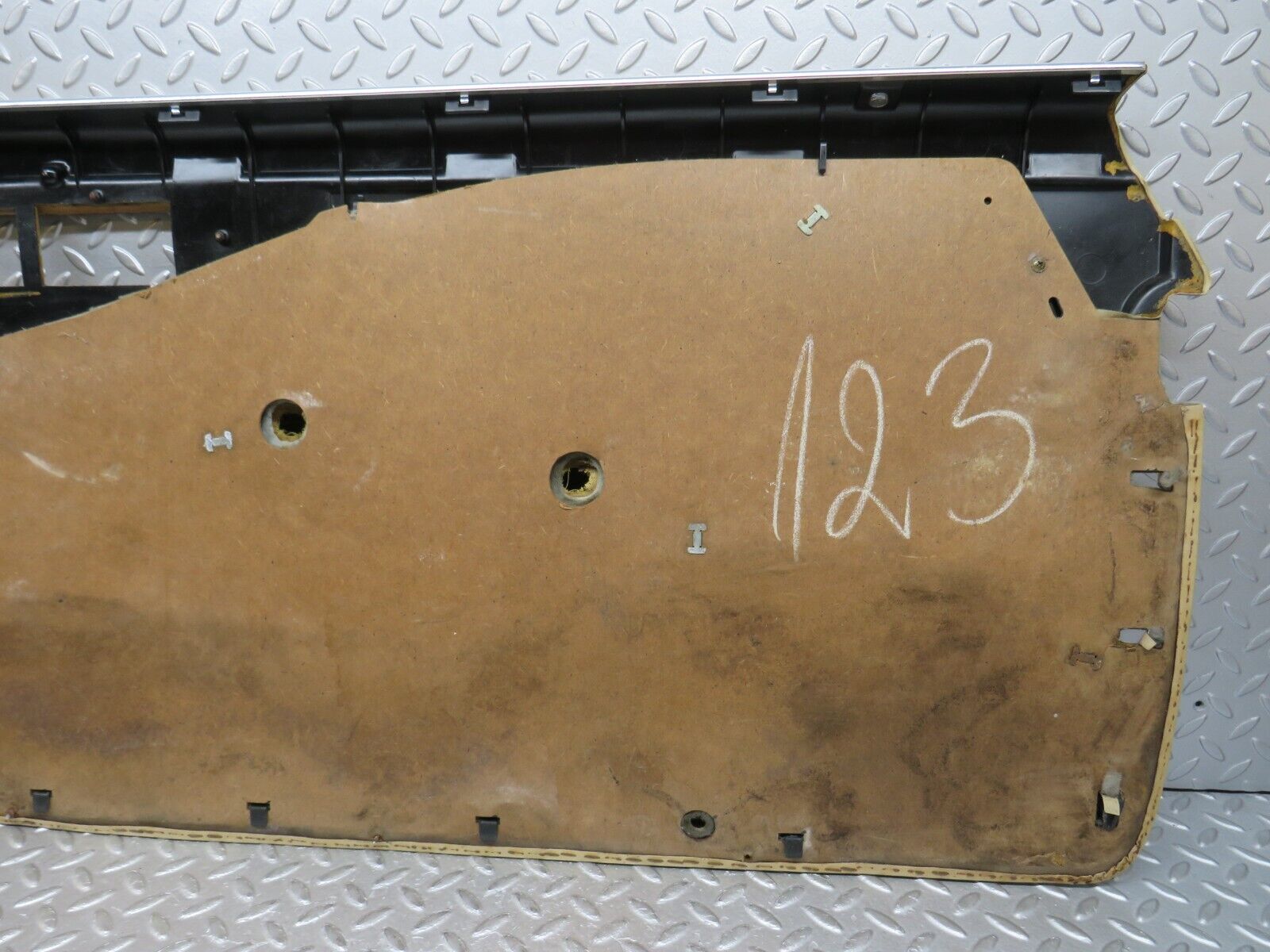 37071 Mercedes-Benz C126 420SEC Coupe Left Door Card Panel 1267270770
