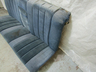 R107 SLC rear seat blue fabric used OEM