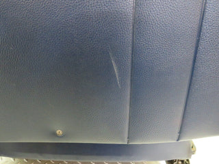 W123 front left passenger seat blue used OEM