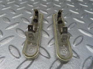 W124 number plate light pair used OEM