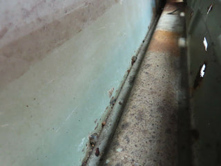 W123 front left door used OEM