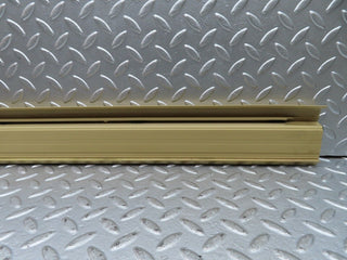 W123 front left door sill trim beige used OEM