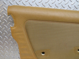 W123 front left door card palomino used OEM