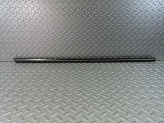 W116 front left door centre moulding trim used OEM