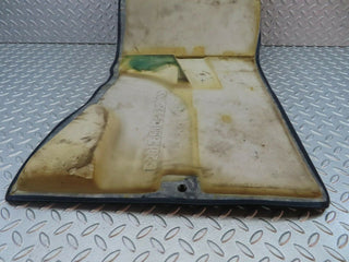 W201 Baby Benz front left floor carpet blue used OEM