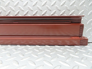 21485 Mercedes-Benz W126 300SE Front Left Door Sill Cover Burgundy Red